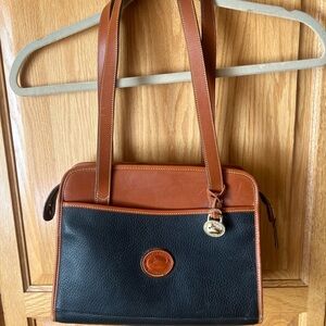 Dooney & Bourke Black and Brown Women's Bag